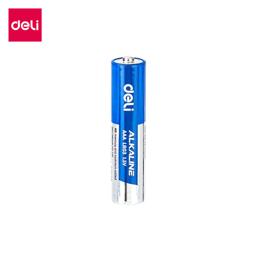 ถ่านอัลคาไลน์ AAA DELI E18511-BL-01 1.5V สีฟ้า (1ชิ้น)